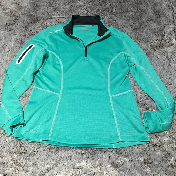 Columbia LADIES Omni-Wick Shotgun 1/4 Zip size Small - Picture 11 of 12